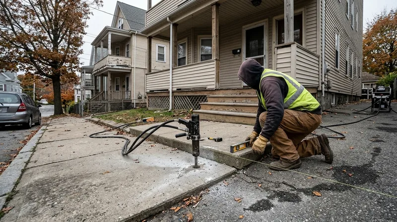 Concrete Leveling & Slab Lifting Worcester