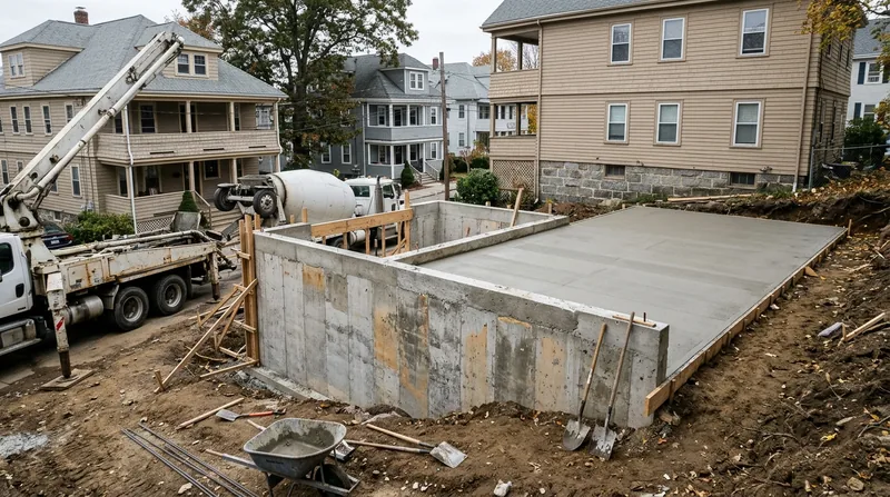 Concrete Slabs & Foundations Worcester